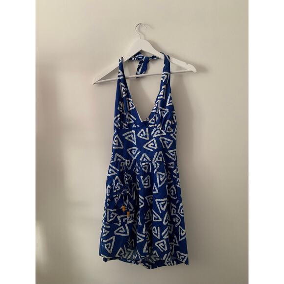 1980s Sun Club by Catalina Romper Size L - Picture 1 of 6